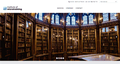 Desktop Screenshot of micro-training.at