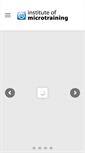 Mobile Screenshot of micro-training.at