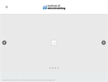 Tablet Screenshot of micro-training.at